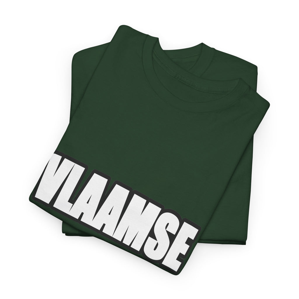 VLAAMSE KRACHT Unisex T-shirt | Stoere Letters | VlaamseKracht®