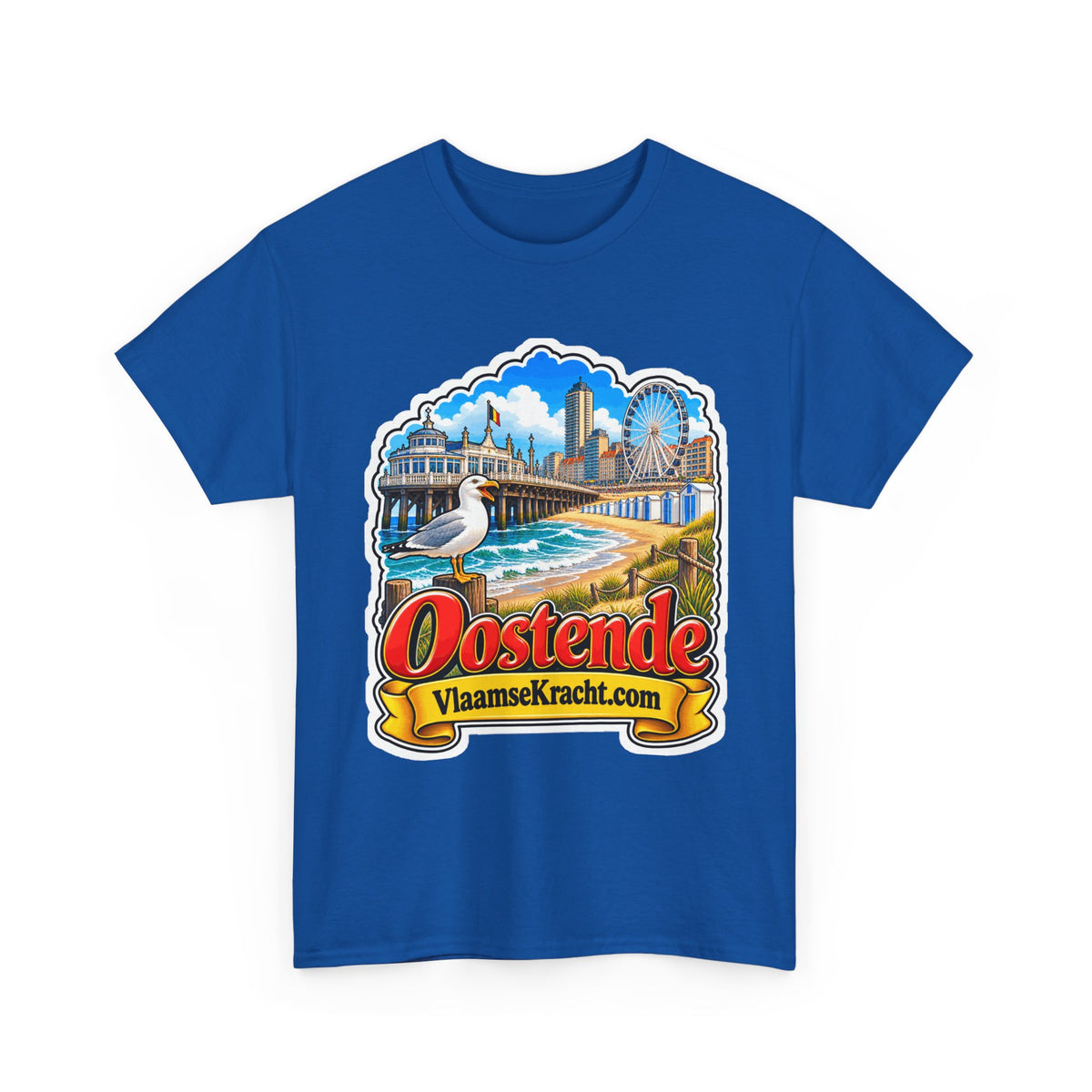 OOSTENDE Unisex T-shirt | Vlaamse Stad | VlaamseKracht®