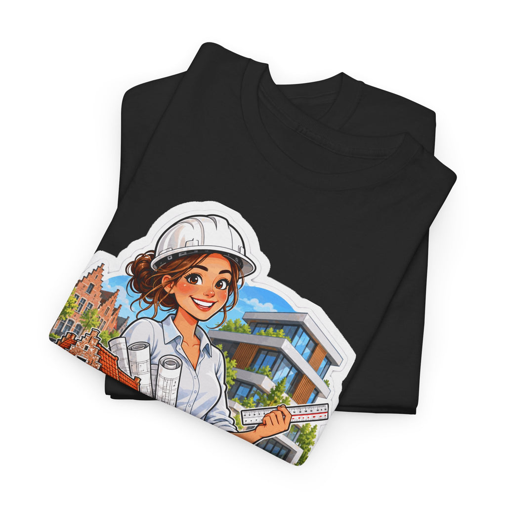 PLANNEN WORDEN REALITEIT! Unisex T-shirt | De Architect | VlaamseKracht®