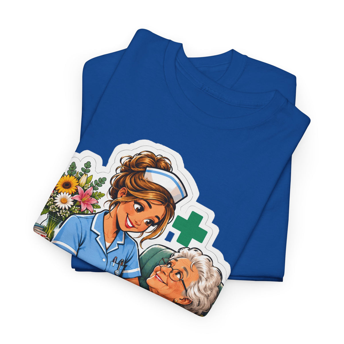 MENSEN HELPEN! Unisex T-shirt | De Verpleegster | VlaamseKracht®