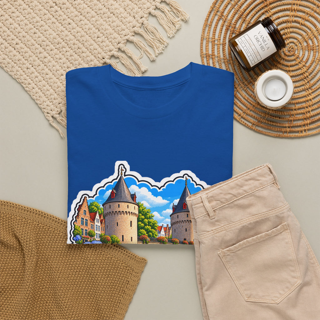 KORTRIJK Unisex T-shirt | Vlaamse Stad | VlaamseKracht®