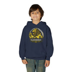 Premium Vlaamse Leeuw Youth Heavy Blend Hooded Sweatshirt | VlaamseKracht®