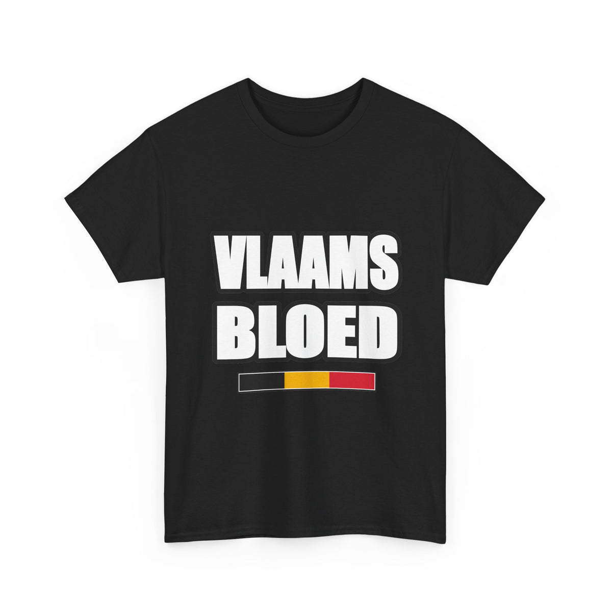VLAAMS BLOED Unisex T-shirt | Stoere Letters | VlaamseKracht®