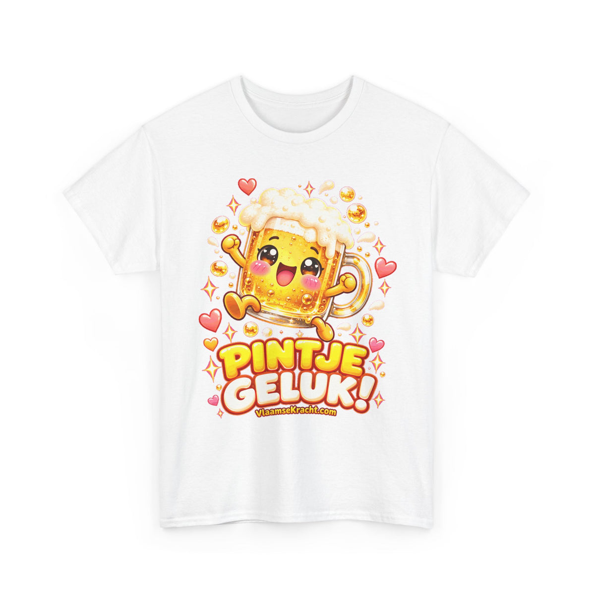 PINTJE GELUK! Unisex T-shirt | Kawaii | VlaamseKracht®