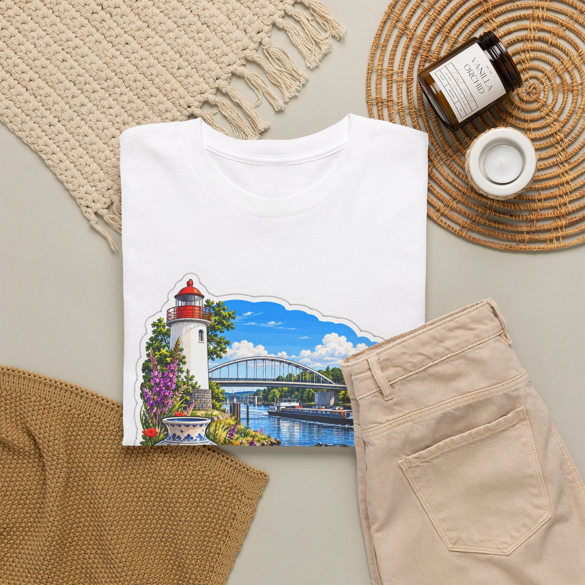 LANAKEN Unisex T-shirt | Vlaamse Stad | VlaamseKracht®