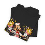 FRIET FIESTA! Unisex T-shirt | Retro Cartoon | VlaamseKracht®