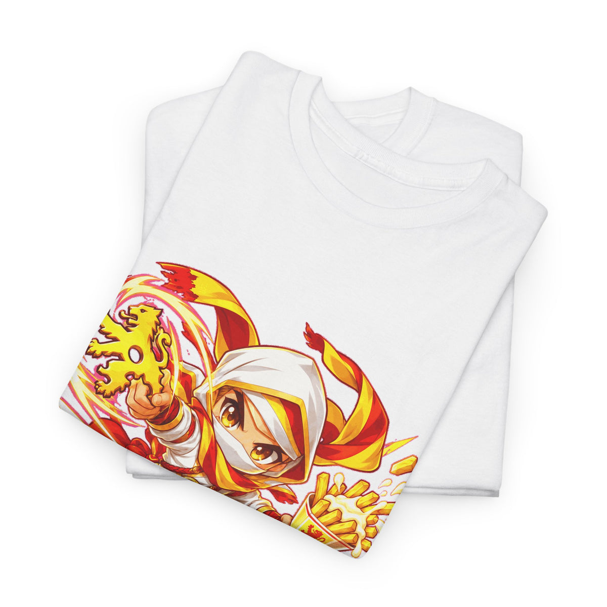 NINJA OP FRIET! Unisex T-shirt | Anime | VlaamseKracht®