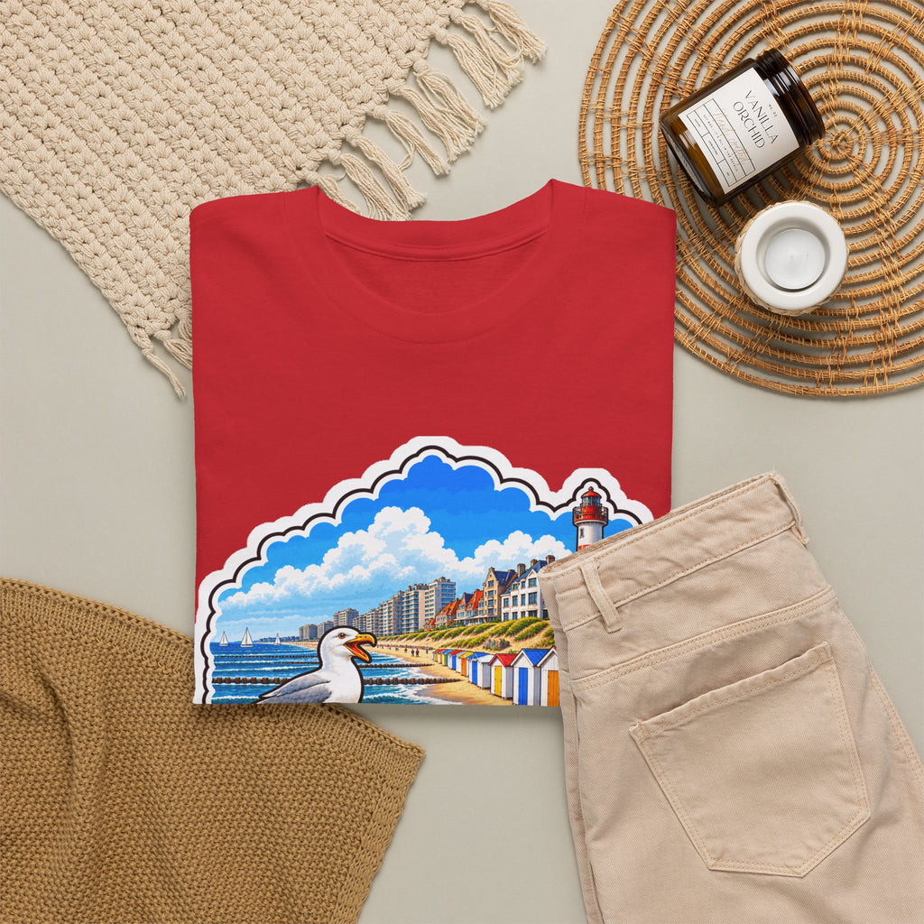KNOKKE-HEIST Unisex T-shirt | Vlaamse Stad | VlaamseKracht®