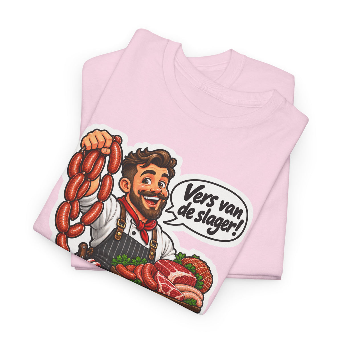 VERS VAN DE SLAGER! Unisex T-shirt | De Slager | VlaamseKracht®