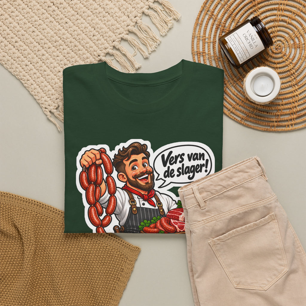 VERS VAN DE SLAGER! Unisex T-shirt | De Slager | VlaamseKracht®