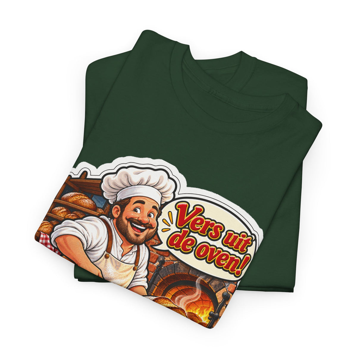 VERS UIT DE OVEN! Unisex T-shirt | De Bakker | VlaamseKracht®
