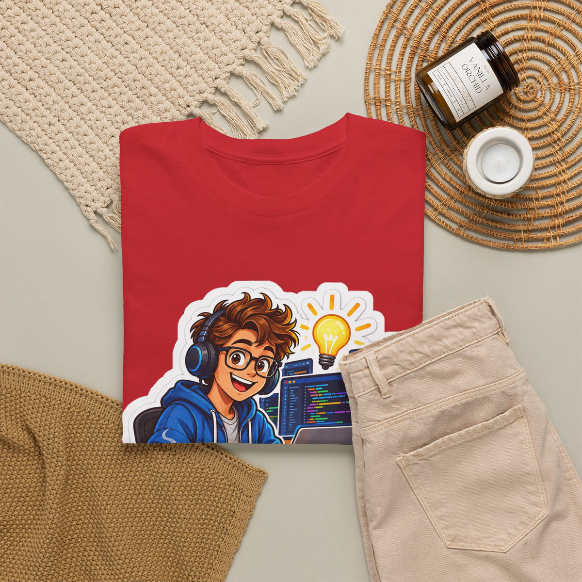 CODE VOOR MORGEN! Unisex T-shirt | De Programmeur | VlaamseKracht®
