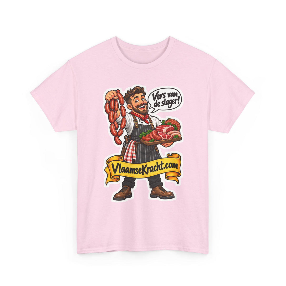 VERS VAN DE SLAGER! Unisex T-shirt | De Slager | VlaamseKracht®