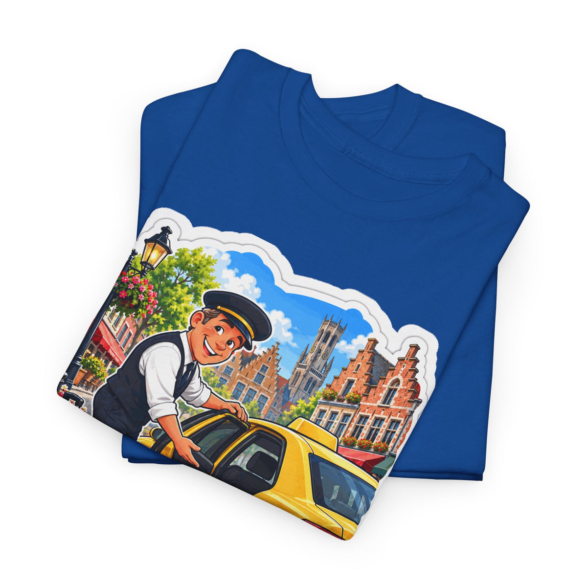 STAP MAAR IN! Unisex T-shirt | De Taxichauffeur | VlaamseKracht®