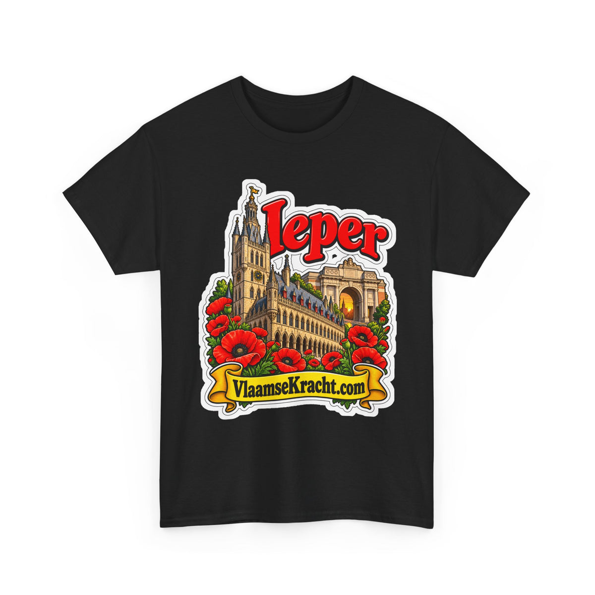 IEPER Unisex T-shirt | Vlaamse Stad | VlaamseKracht®