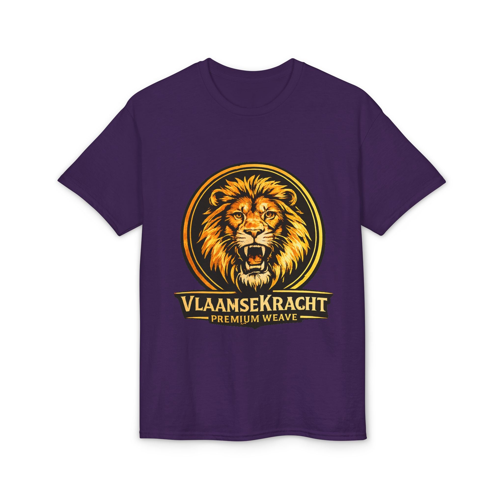 VlaamseKracht Roaring Lion Graphic T-Shirt — Premium Belgian Pride Tee