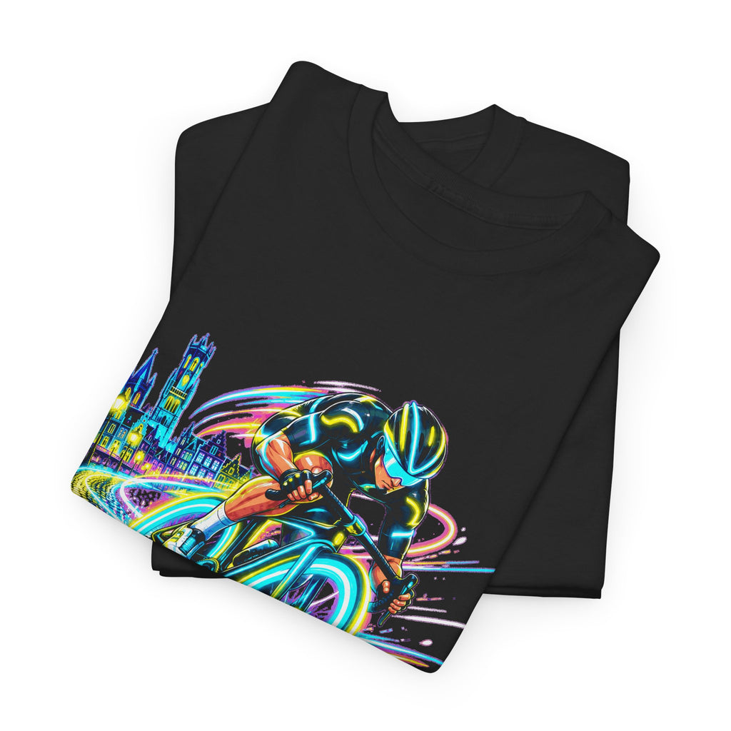 NEON KOERS! Unisex T-shirt | Cyberpunk | VlaamseKracht®