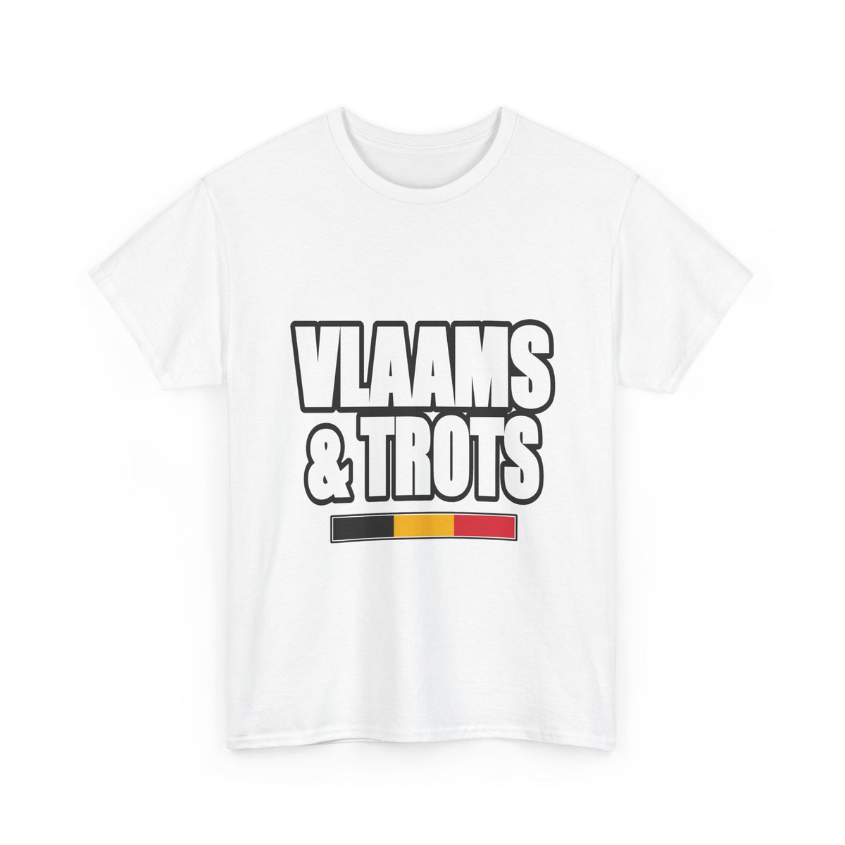 VLAAMS & TROTS Unisex T-shirt | Vlaamse Trots | VlaamseKracht®