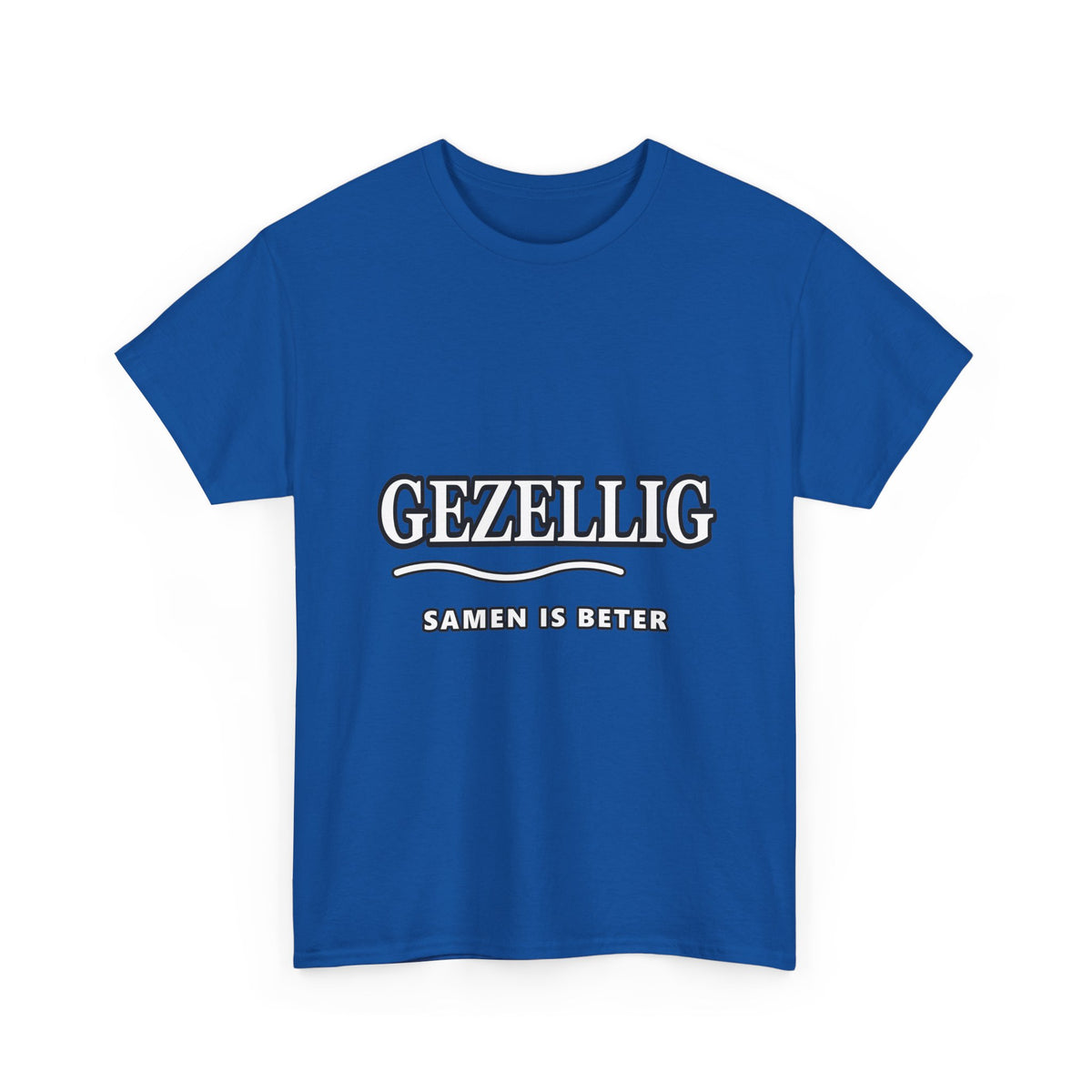 GEZELLIG Unisex T-shirt | Vlaamse Gezelligheid | VlaamseKracht®
