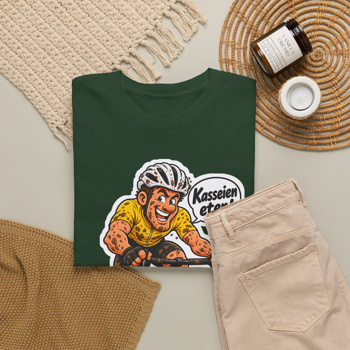 KASSEIEN ETEN! Unisex T-shirt | Vlaamse Koers | VlaamseKracht®