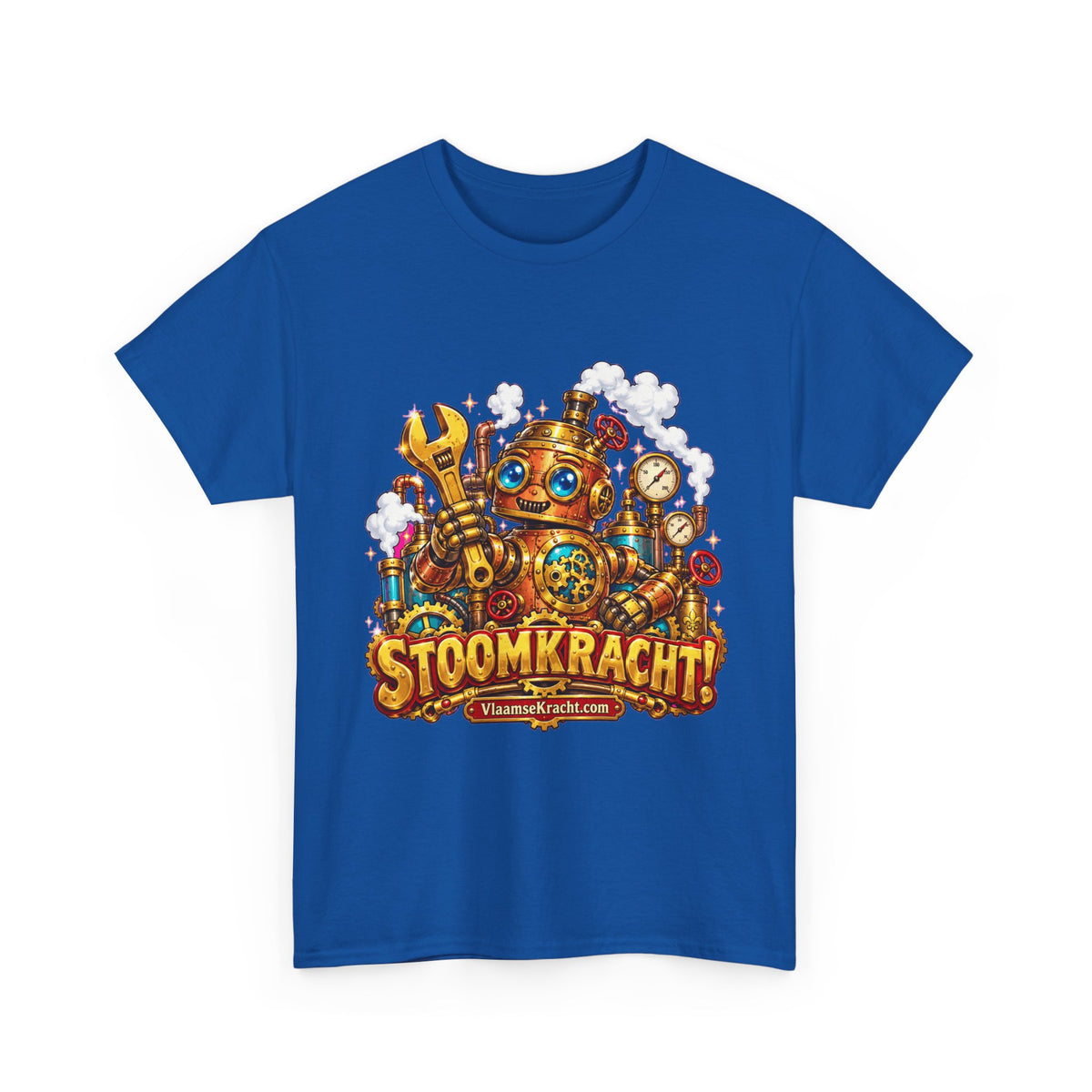 STOOMKRACHT! Unisex T-shirt | Steampunk | VlaamseKracht®