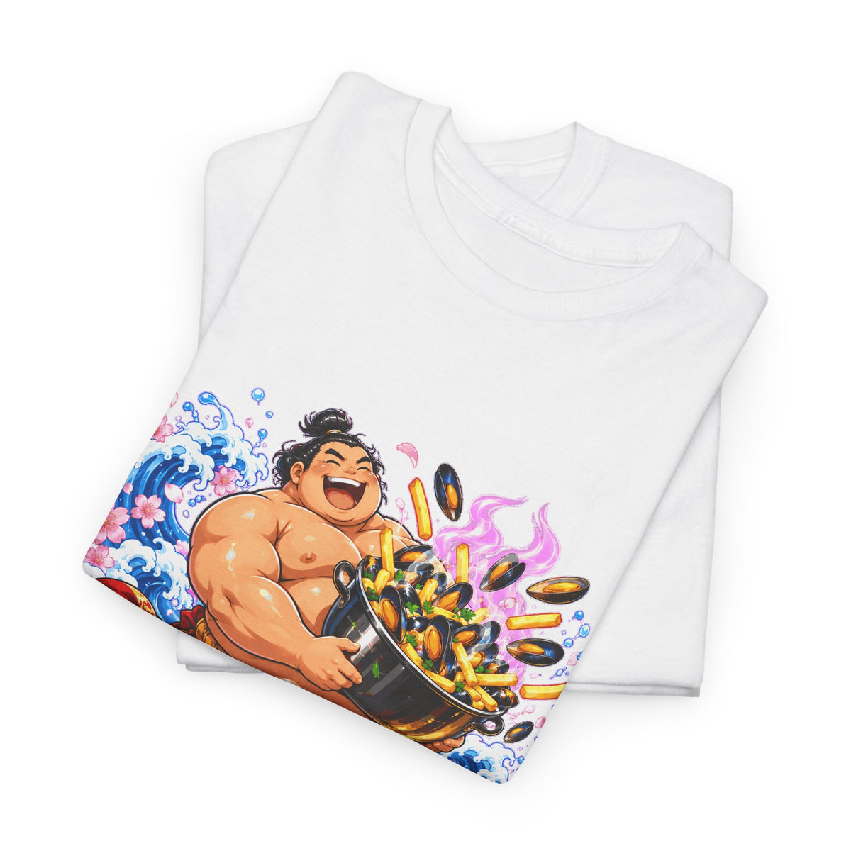 MOSSELEN SUMO! Unisex T-shirt | Anime | VlaamseKracht®
