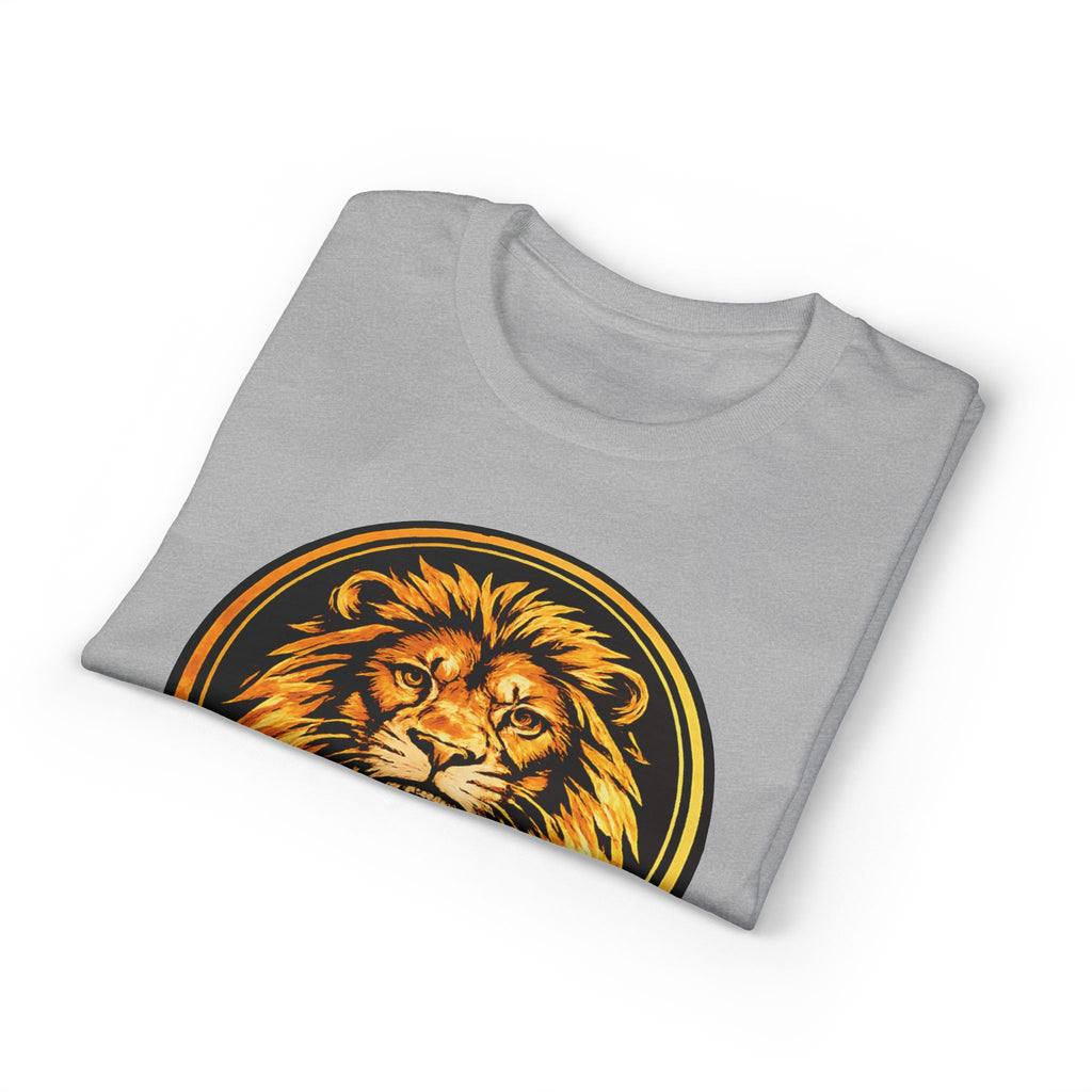 Lion Crest T-Shirt — VlaamseKracht Premium Weave Graphic Tee