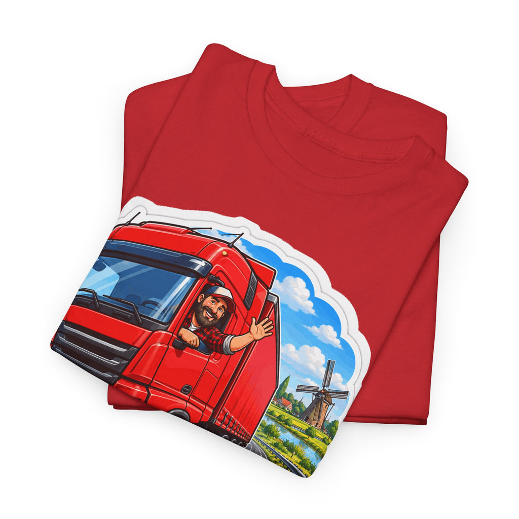 KILOMETERS KRACHT! Unisex T-shirt | De Trucker | VlaamseKracht®