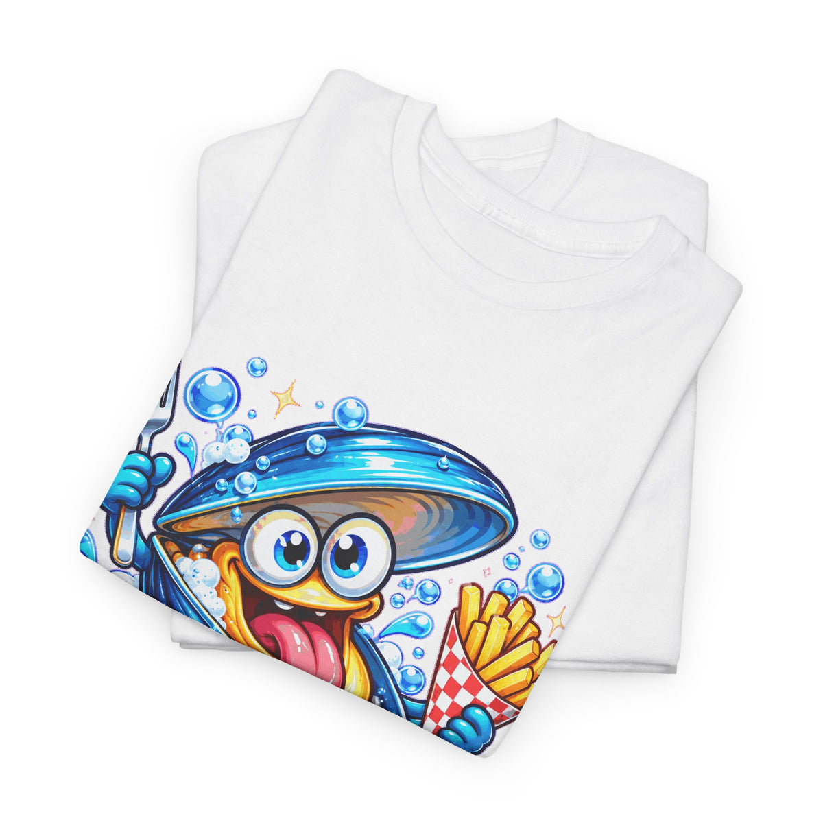 MONSTER MOSSEL! Unisex T-shirt | Cartoon | VlaamseKracht®