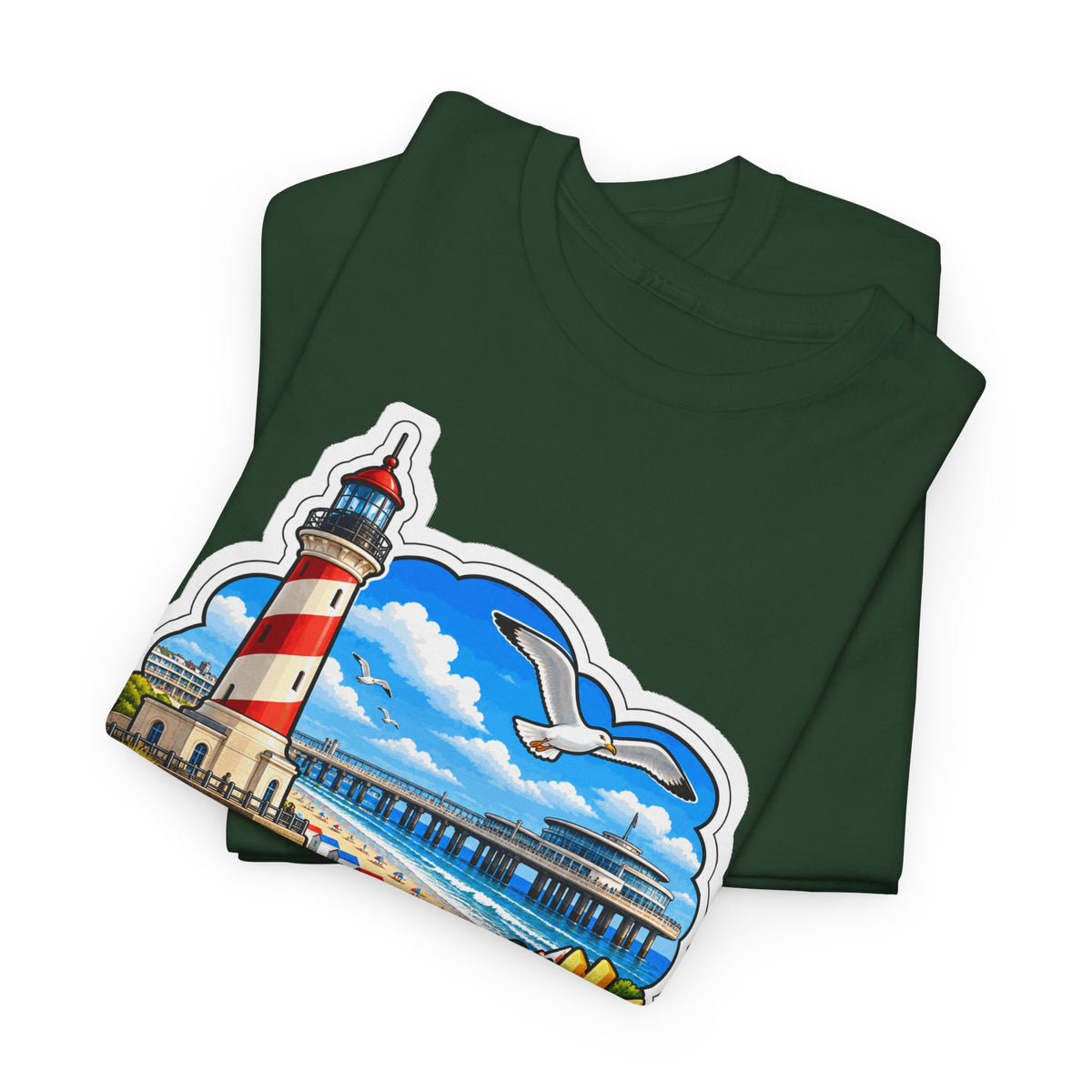 BLANKENBERGE Unisex T-shirt | Vlaamse Stad | VlaamseKracht®