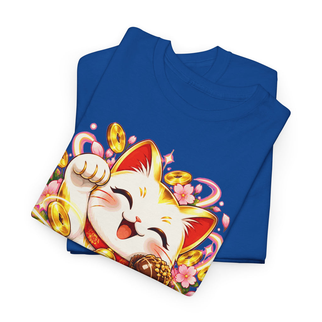 GELUKSKAT! Unisex T-shirt | Kawaii | VlaamseKracht®