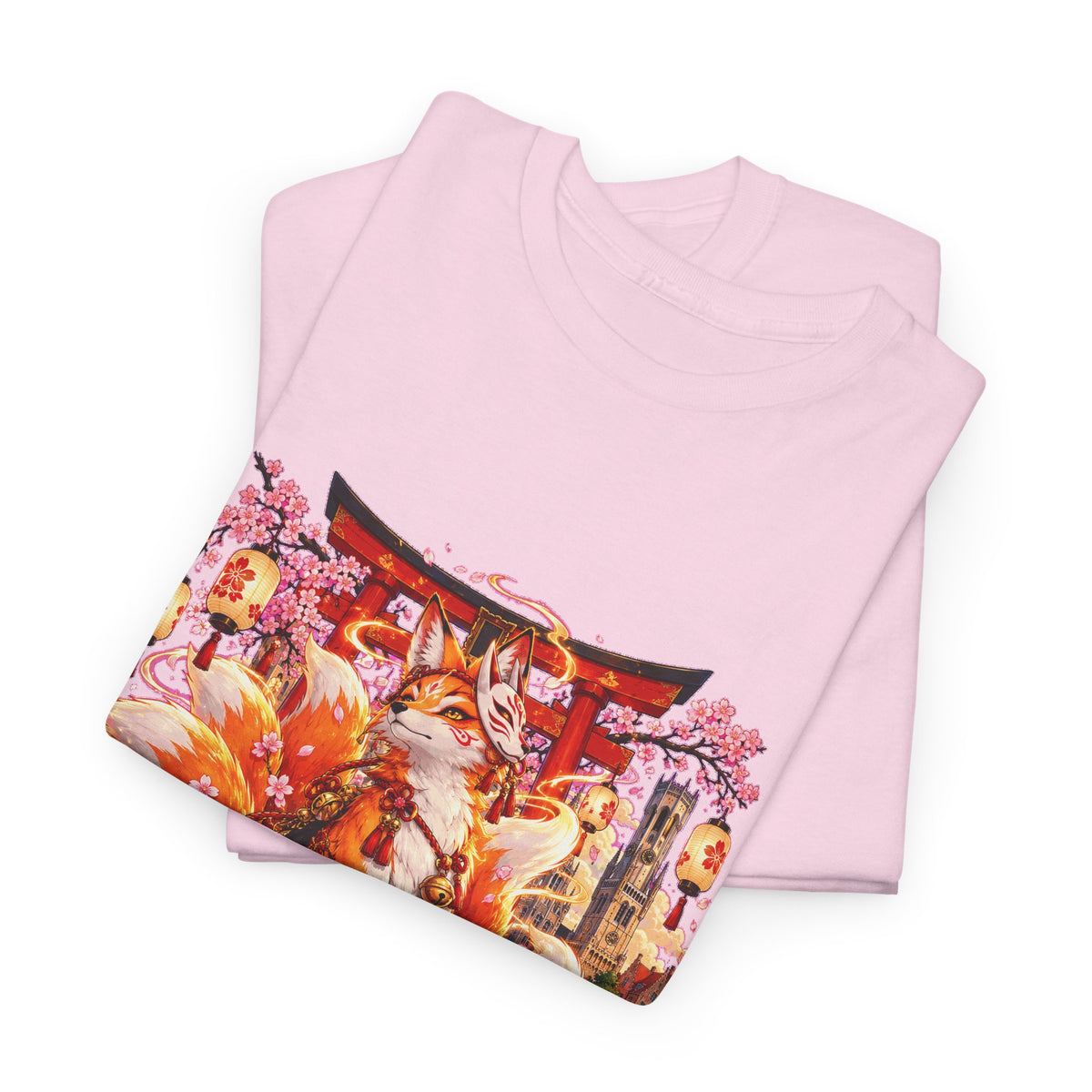 KITSUNE VAN BRUGGE! Unisex T-shirt | Anime | VlaamseKracht®