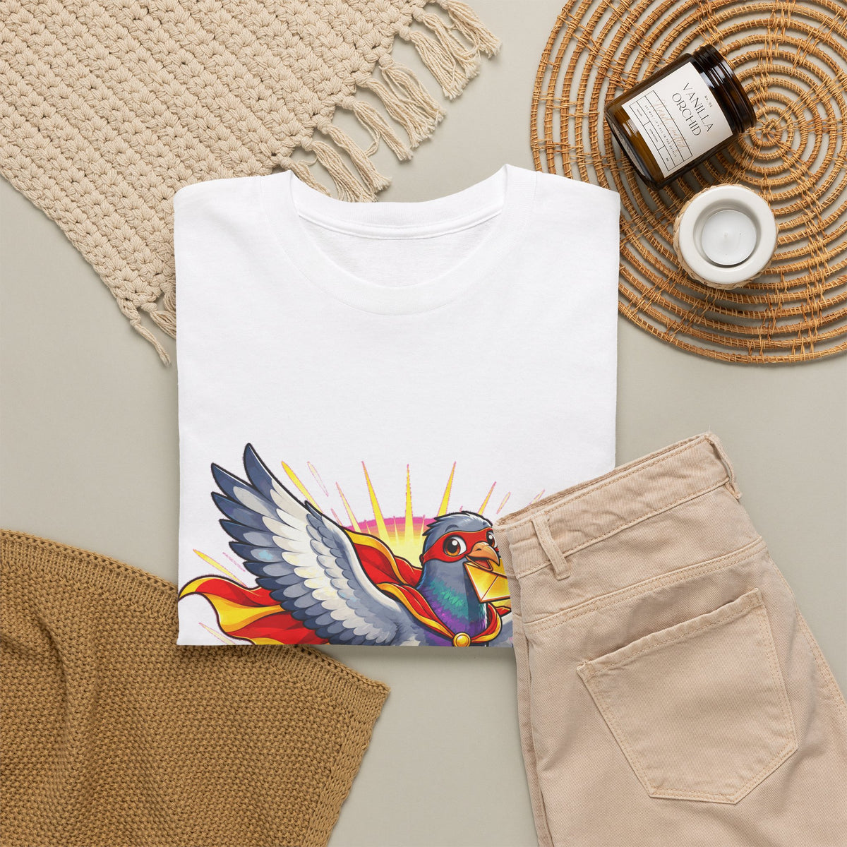 DUIF DE HELD! Unisex T-shirt | Cartoon | VlaamseKracht®