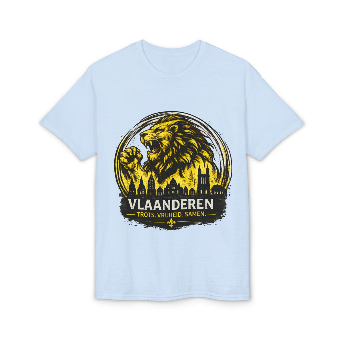 Vlaanderen Lion T‑Shirt — Proud Vlaanderen Graphic Tee