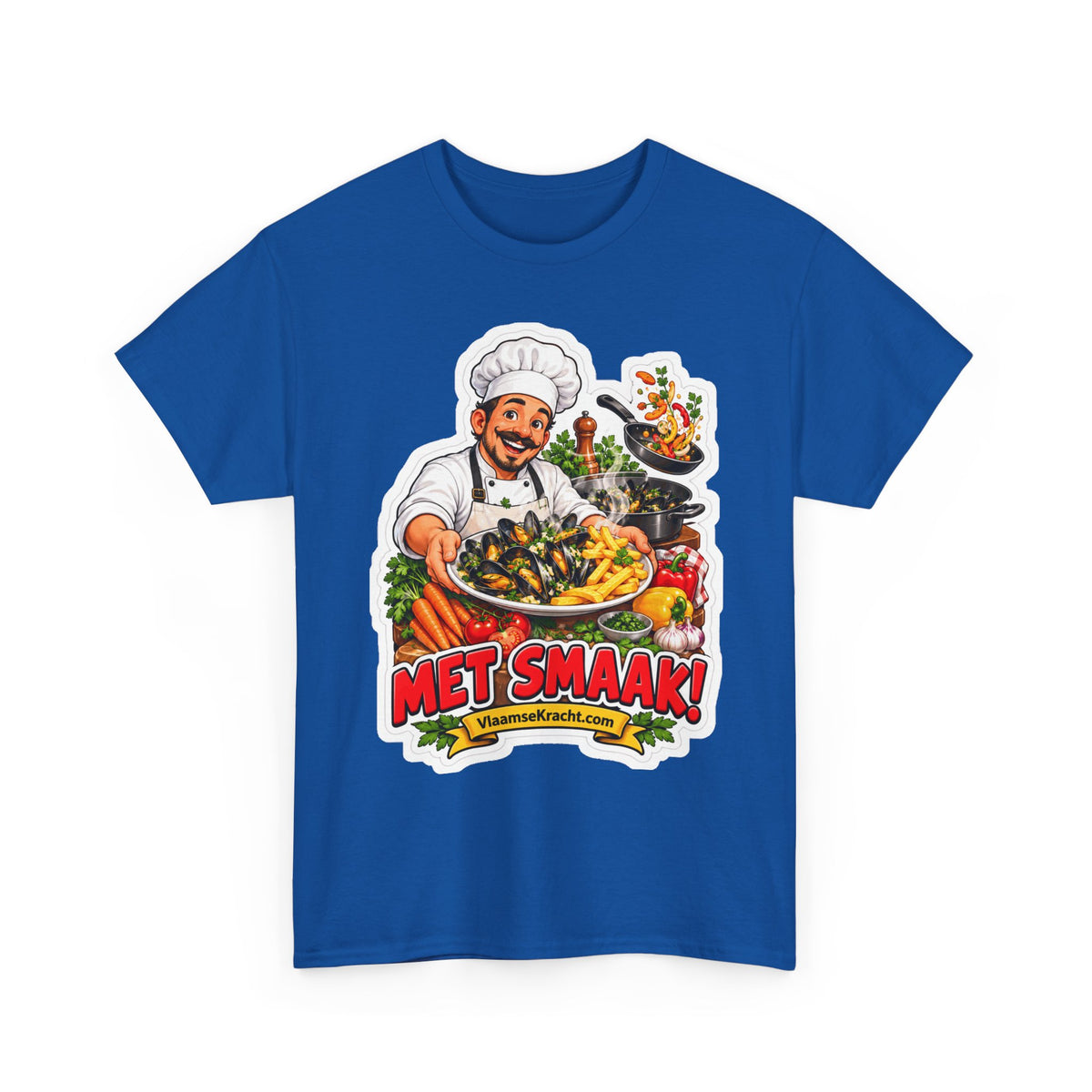MET SMAAK! Unisex T-shirt | De Kok | VlaamseKracht®