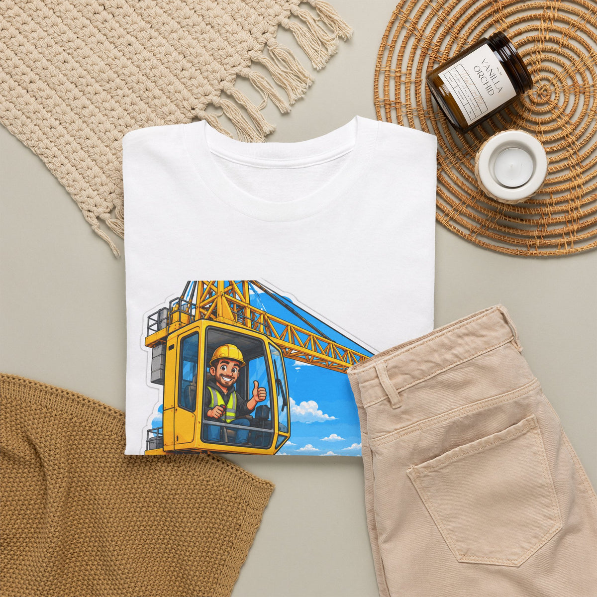 HOGEROP! Unisex T-shirt | De Kraanman | VlaamseKracht®