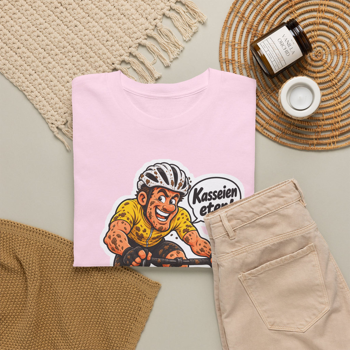 KASSEIEN ETEN! Unisex T-shirt | Vlaamse Koers | VlaamseKracht®