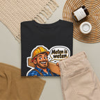 METEN IS WETEN Unisex T-shirt | Vlaams Vakmanschap | VlaamseKracht®