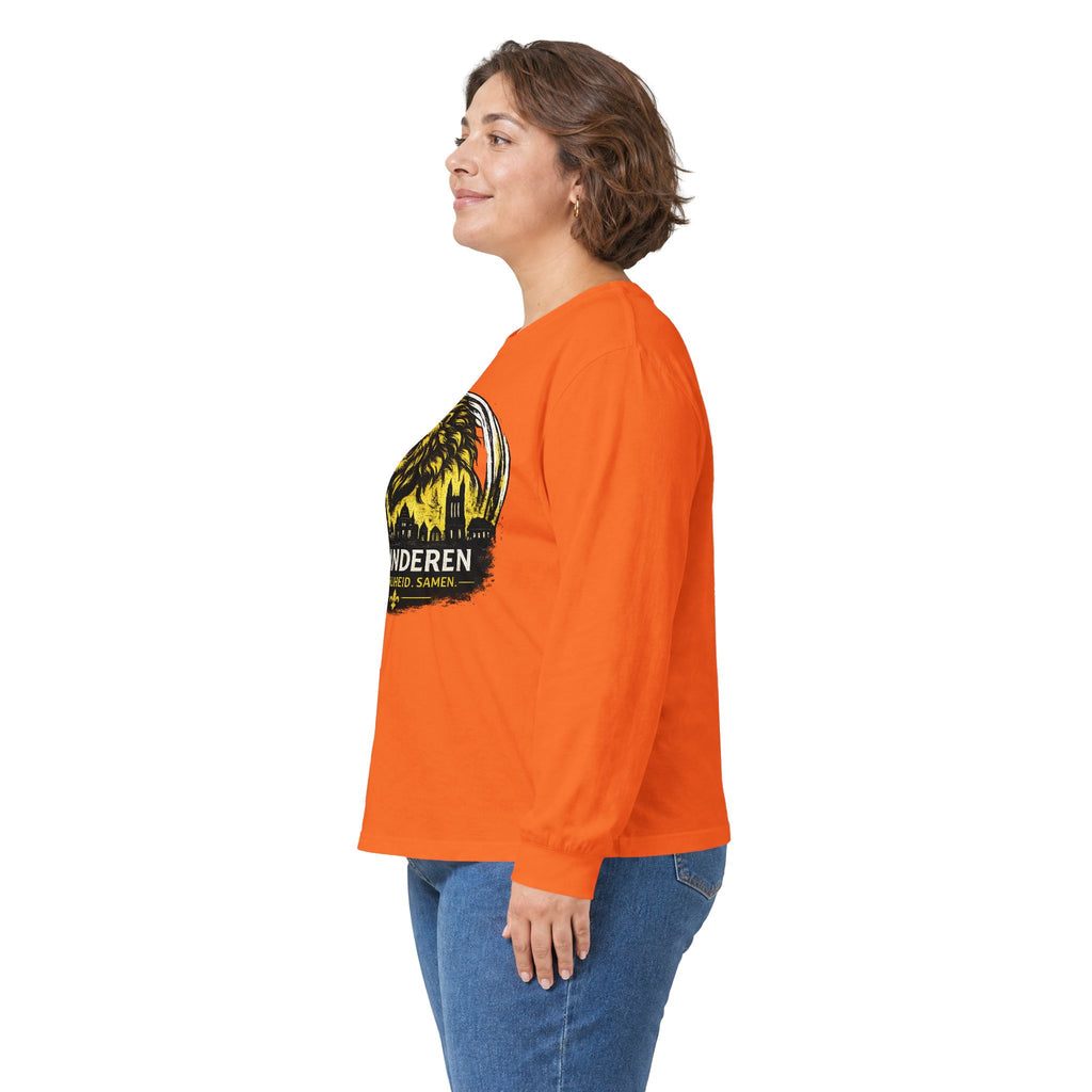Premium Vlaamse Leeuw Vlaanderen Color Edition T-Shirt | In Hart en Daad | Unisex  | VlaamseKracht®