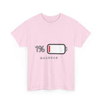 1% Maandag Unisex T-shirt | Vlaamse Humor | VlaamseKracht®