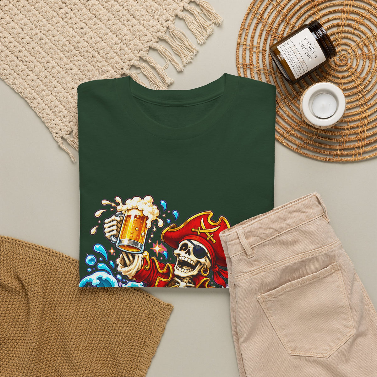 PIRAAT PROOST! Unisex T-shirt | Cartoon | VlaamseKracht®