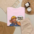 METEN IS WETEN Unisex T-shirt | Vlaams Vakmanschap | VlaamseKracht®