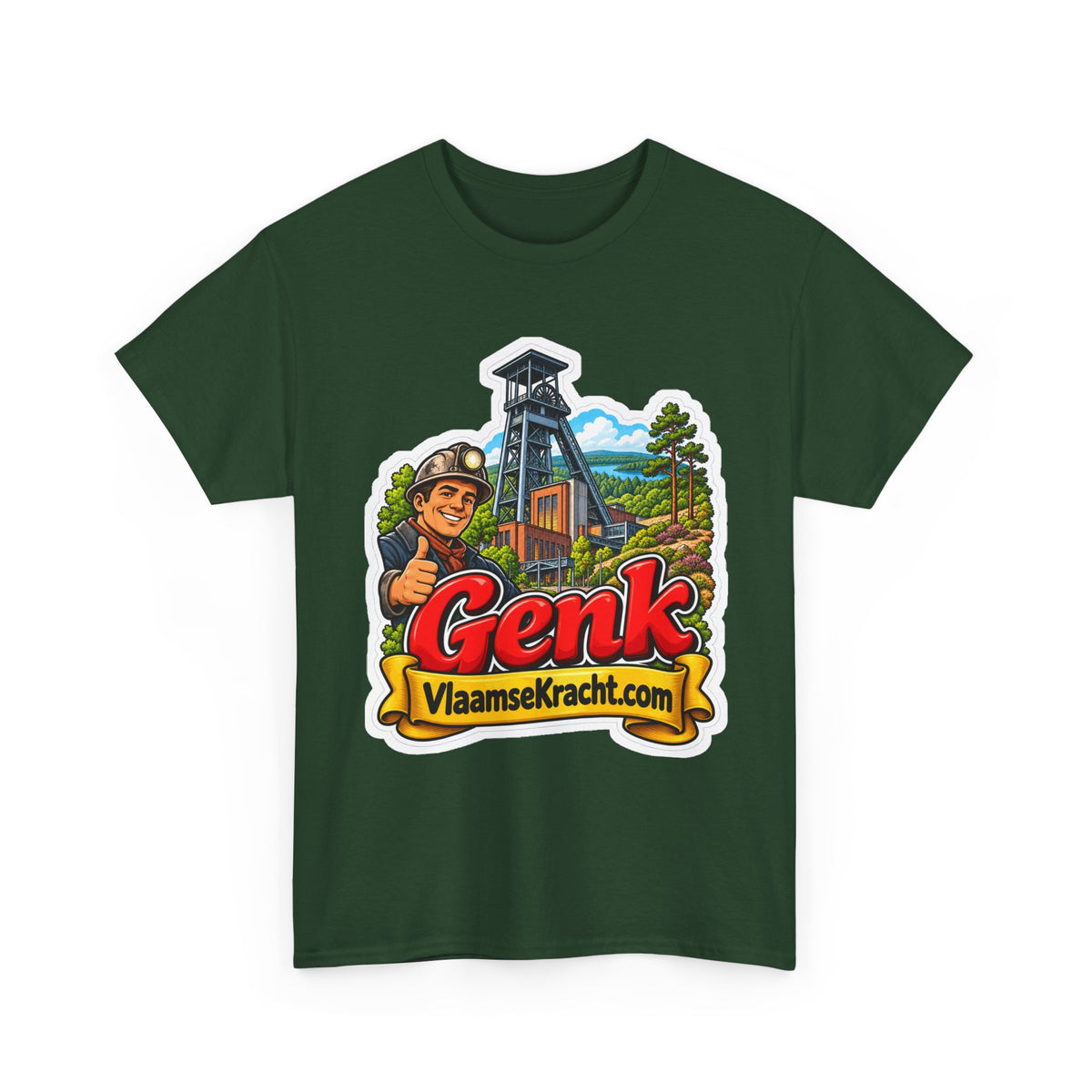 GENK Unisex T-shirt | Vlaamse Stad | VlaamseKracht®