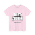 NIET ZEUREN Unisex T-shirt | Vlaamse Humor | VlaamseKracht®