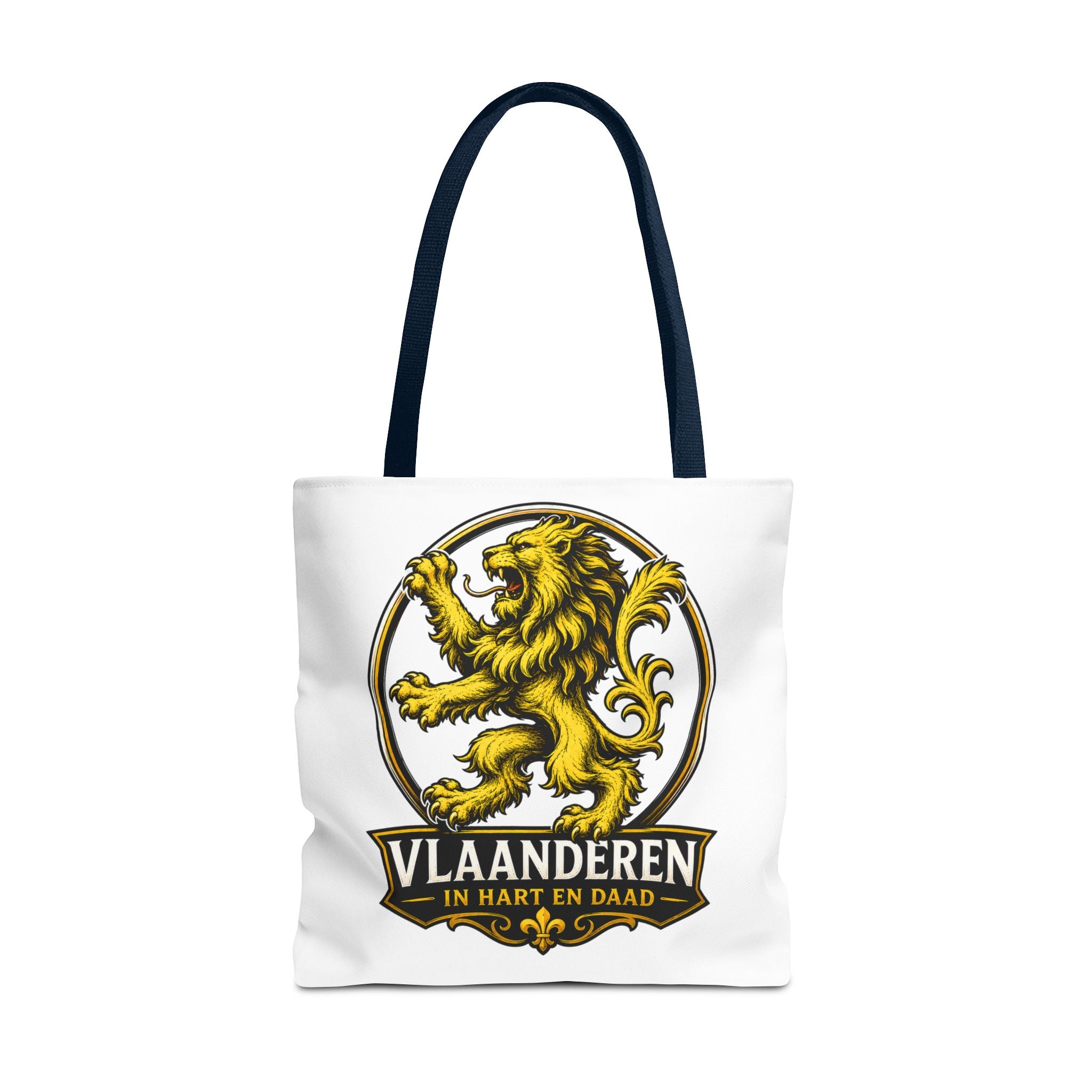 Premium Vlaamse Leeuw Tote Bag (AOP) | VlaamseKracht®