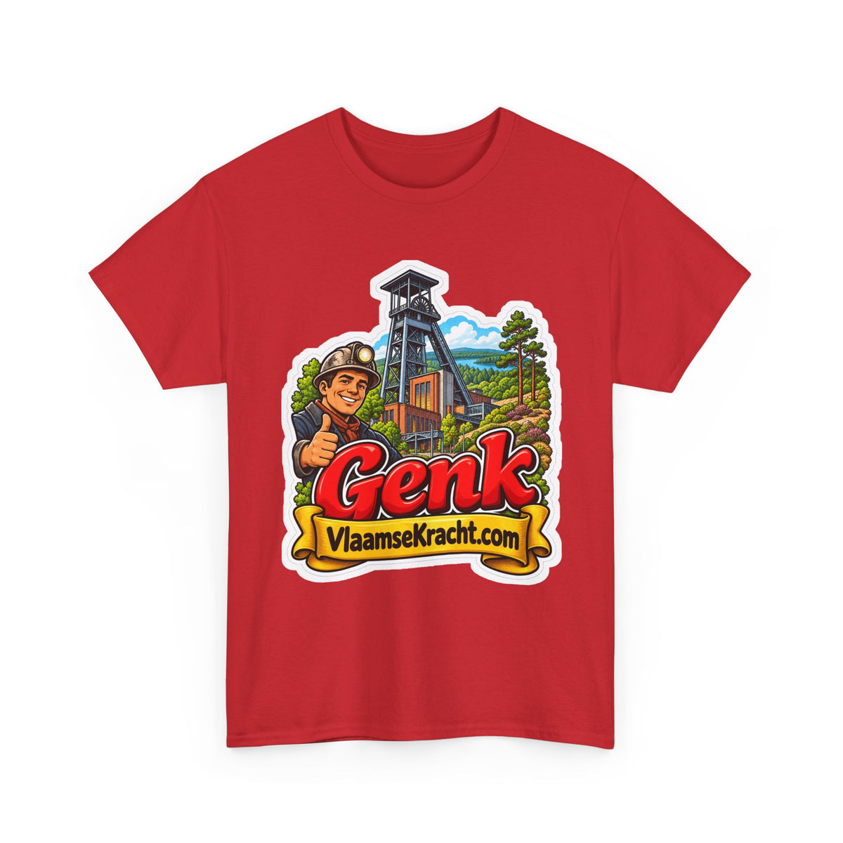 GENK Unisex T-shirt | Vlaamse Stad | VlaamseKracht®