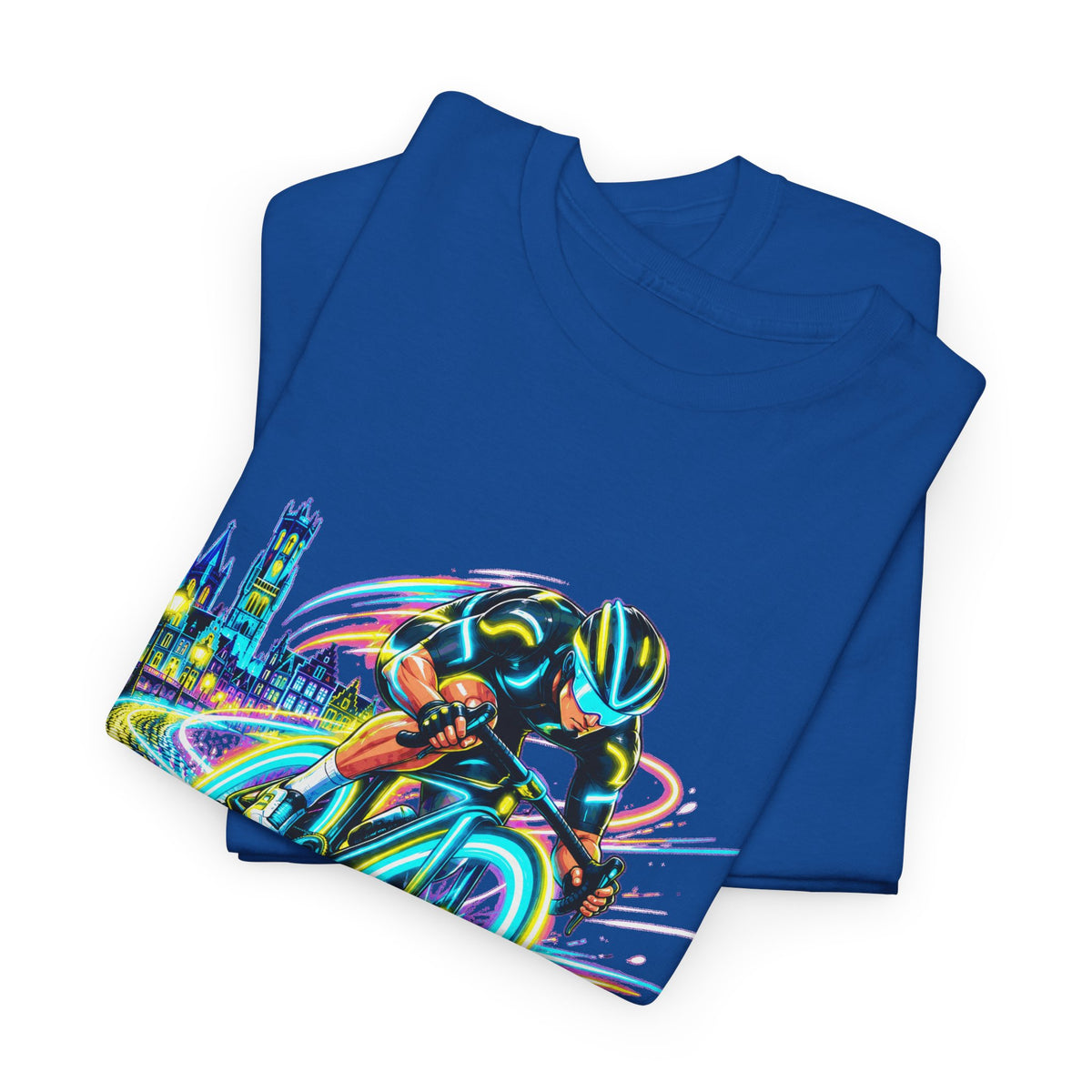 NEON KOERS! Unisex T-shirt | Cyberpunk | VlaamseKracht®