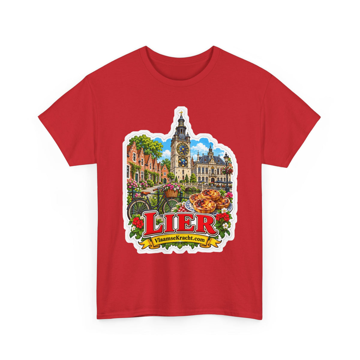 LIER Unisex T-shirt | Nieuw ontwerp | VlaamseKracht®
