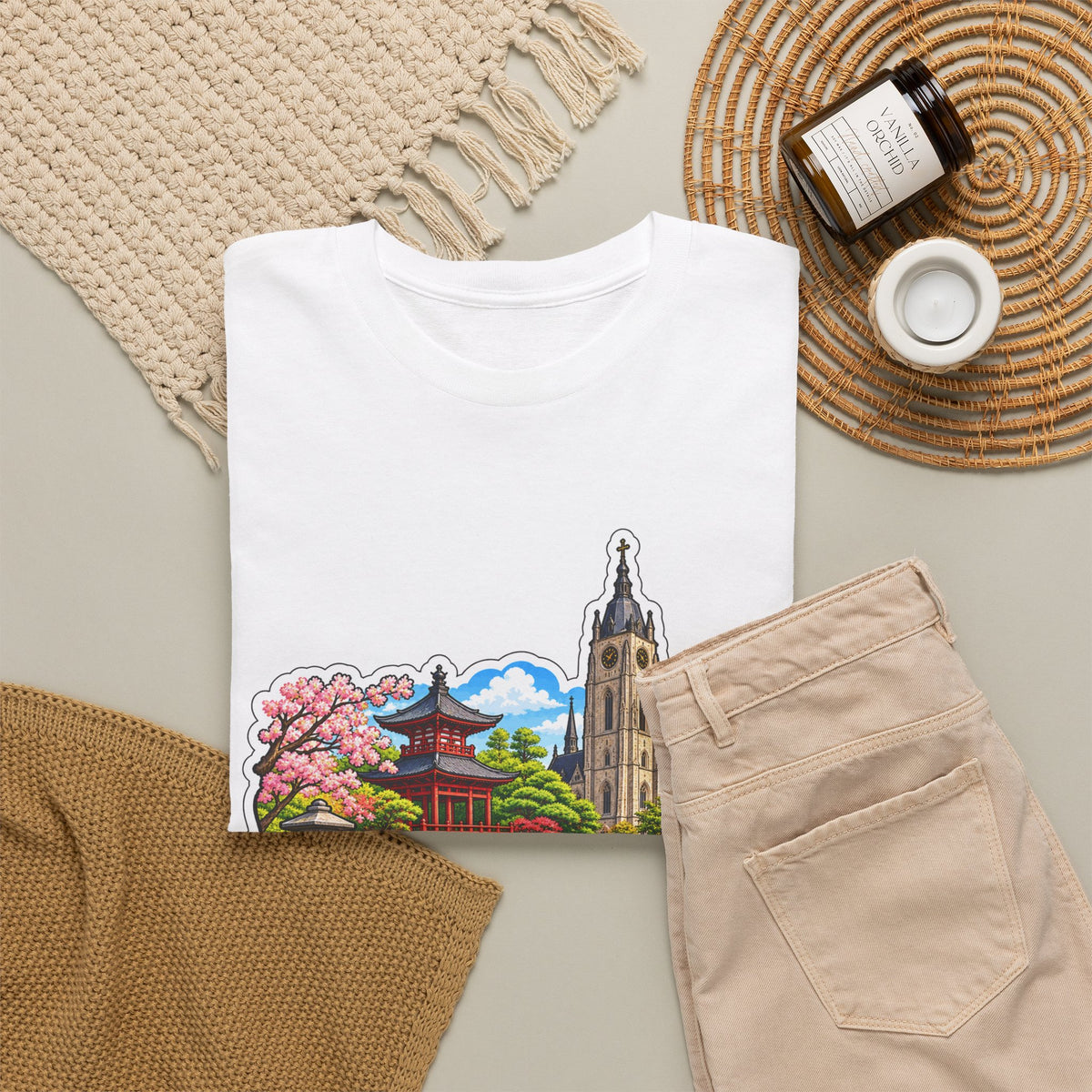 HASSELT Unisex T-shirt | Vlaamse Stad | VlaamseKracht®