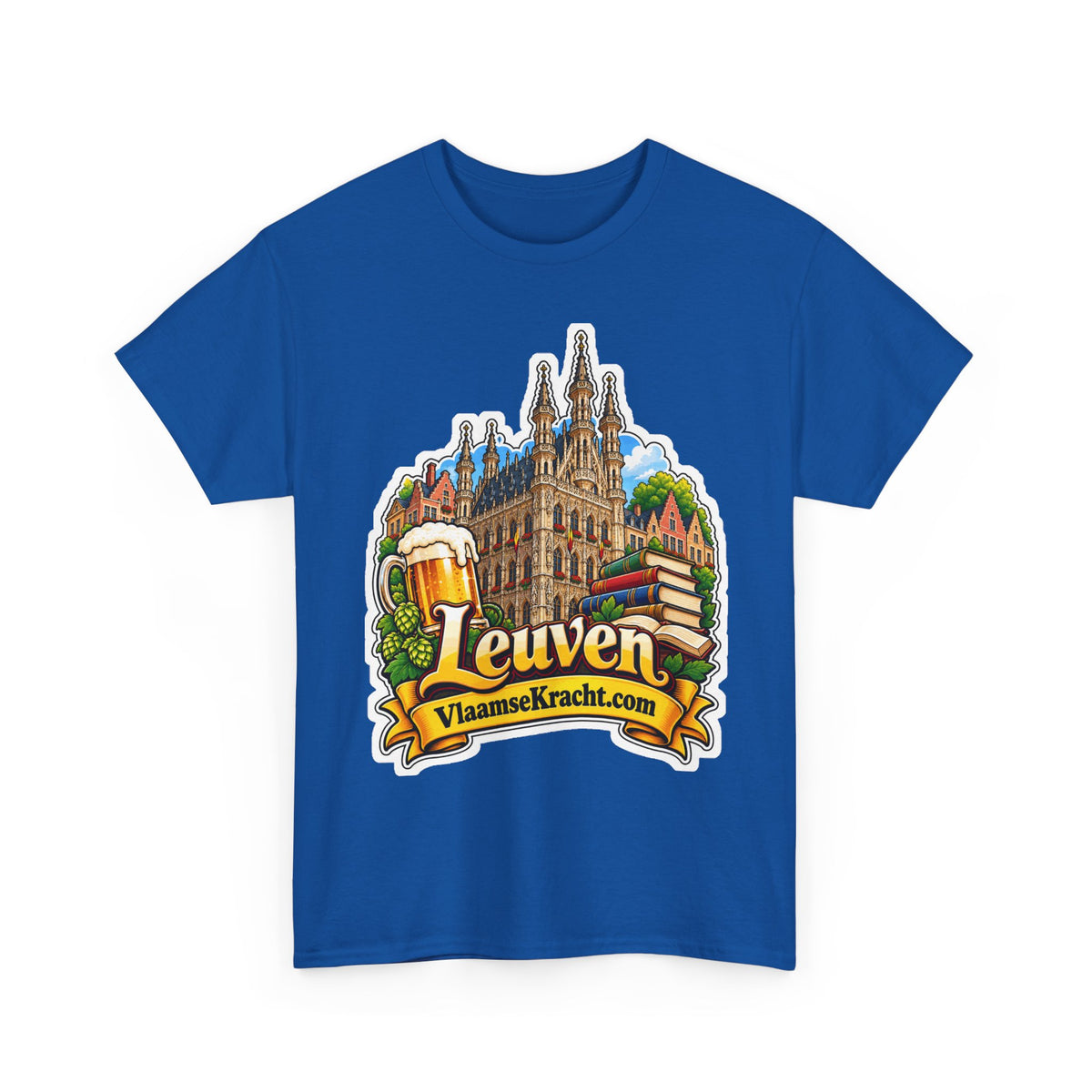 LEUVEN Unisex T-shirt | Vlaamse Stad | VlaamseKracht®